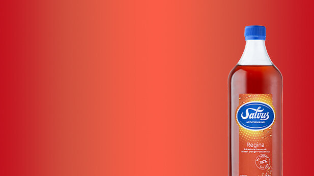 Darstellung des Salvus Regina Produktes in der 0,75 Liter Glasflasche.