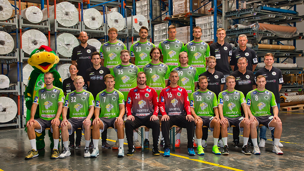 Das Mannschaftsbild der Handballer vom TV Emsdetten.